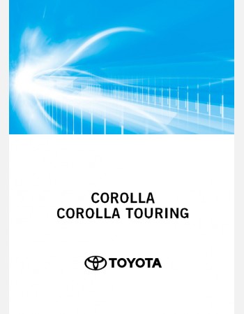 toyota corolla touring 2021-2022 navigation manual